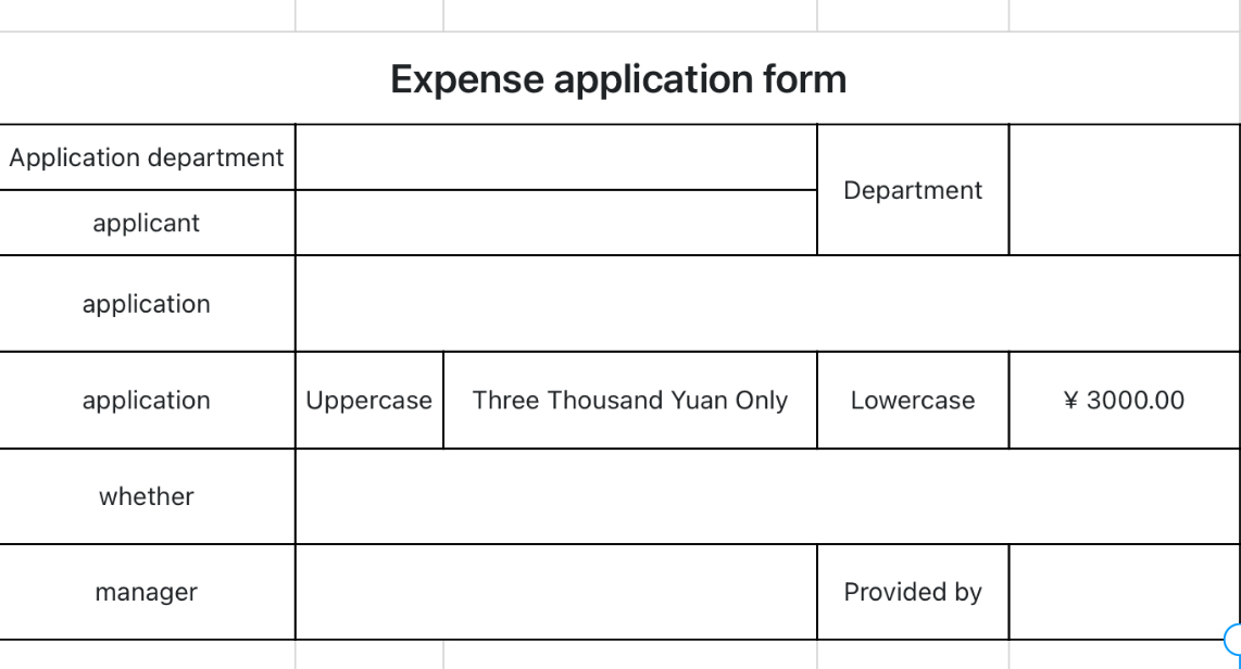 Fee Request form 1